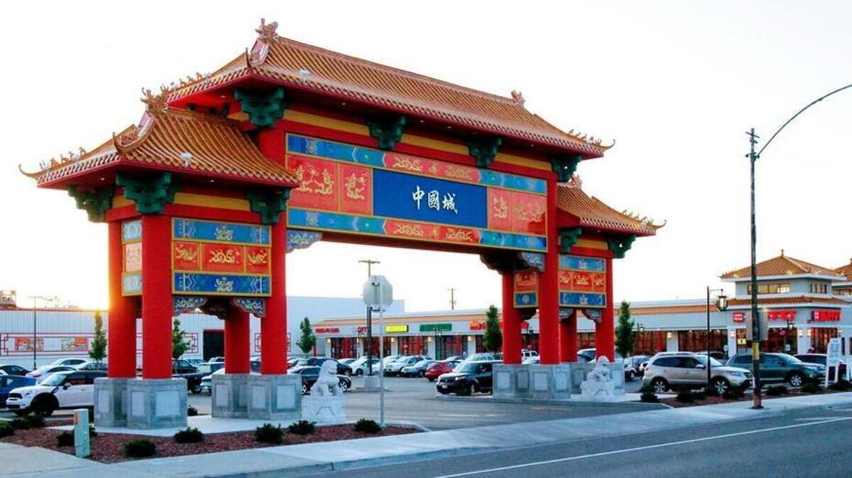 One of the main elements in the forthcoming Idaho Asian Plaza in Boise will be a traditional Chinese gate at its entrance, similar to this one at the Salt Lake Chinatown.