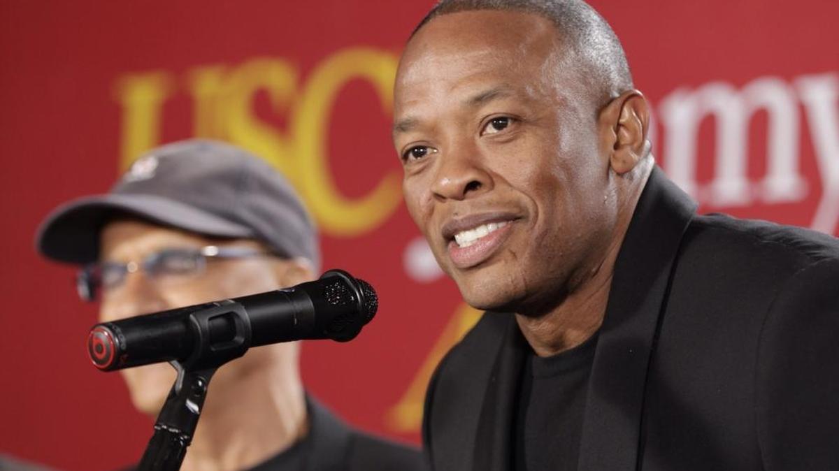 The writer Cal Fussman asked hip-hop mogul Dr. Dre a telling question that employers could ask in hiring, and that we could ask ourselves about our work and our lives. Here, Dr. Dre announces a $70 million donation in 2013 to create the Jimmy Iovine and Andre Young Academy for Arts and Technology and Business Innovation at the University of Southern California in Santa Monica.