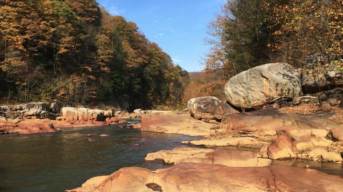 West Virginia’s Cheat River runs green and slate gray and low among brown boulders in a whitewater canyon. In 1994, the river was bright orange from a blowout in an abandoned coal mine that spewed acid and metals into the waterway.