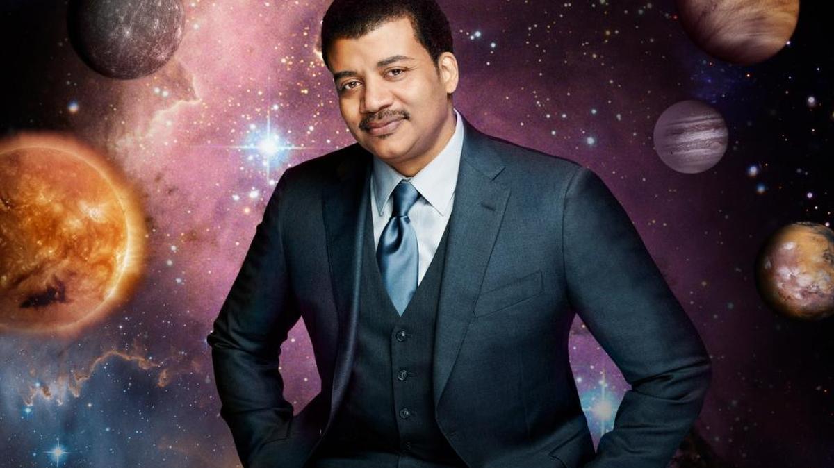 Astrophysicist Neil deGrasse Tyson hosted a TV miniseries in 2014, “Cosmos: A Spacetime Odyssey,” for which this photo was provided by the Fox network. The series explored how humankind discovered the laws of nature and found our coordinates in space and time.