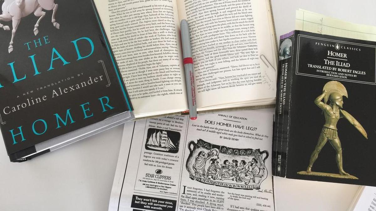 Nancy Napier is taking on a new translation — the first by a woman — of Homer’s epic poem, “The Iliad.”