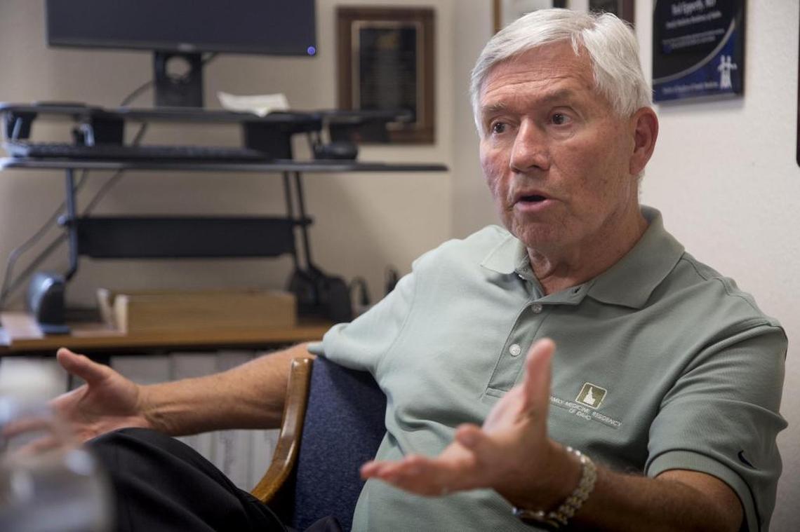 Ada County commissioners Rod Beck and Ryan Davidson dismissed Dr. Ted Epperly, above, the CEO of Family Medicine Residency of Idaho in Boise, from the Central District Health board, suggesting a politicization of the board.