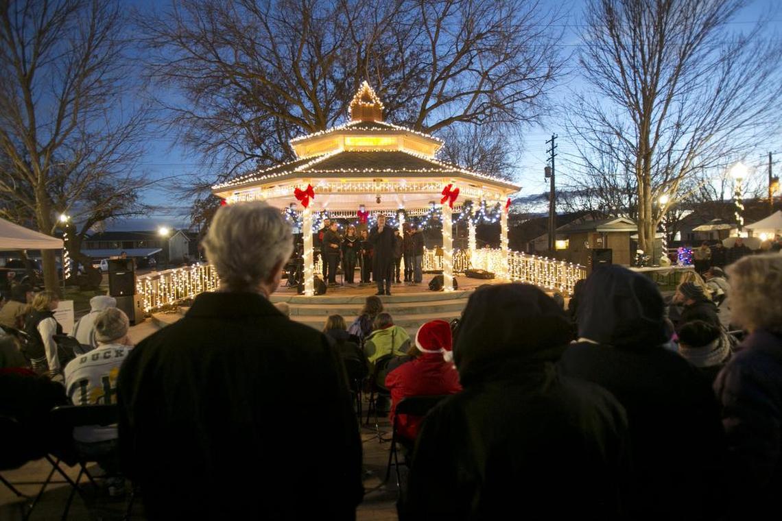 Civic events often happen at the quaint Heritage Park gazebo in the center of downtown Eagle. It’s one of the elements that helps give the town its village feel.