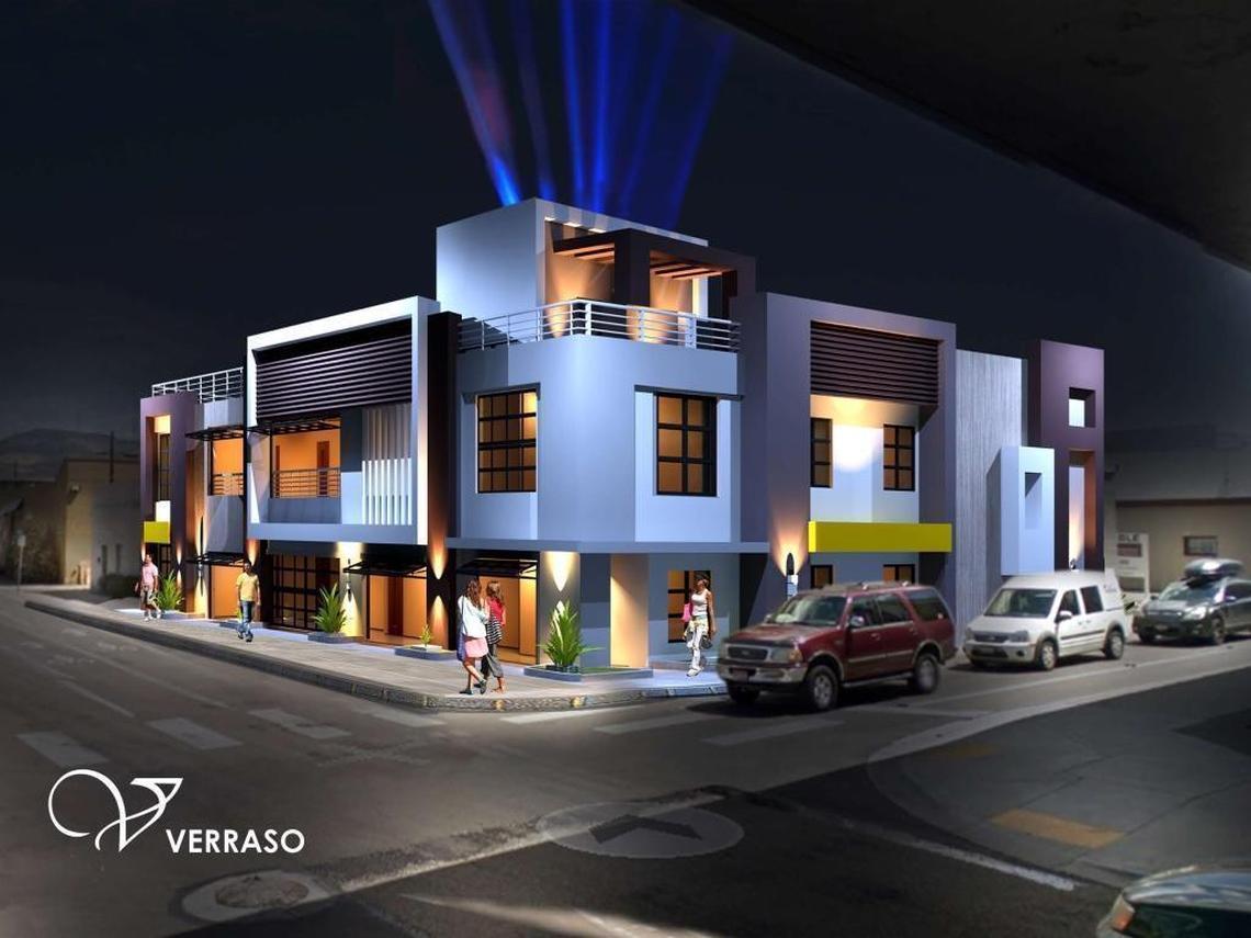 An artist’s rendering shows of the eight-unit Verraso apartments at 15th and Front streets near Rhodes Skate Park.