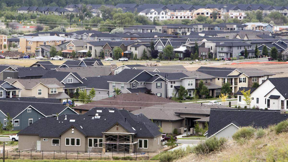 Construction of homes in the Harris Ranch area of Southeast Boise boomed as the economy recovered from the 2008 recession, contributing to the city's recent population growth.