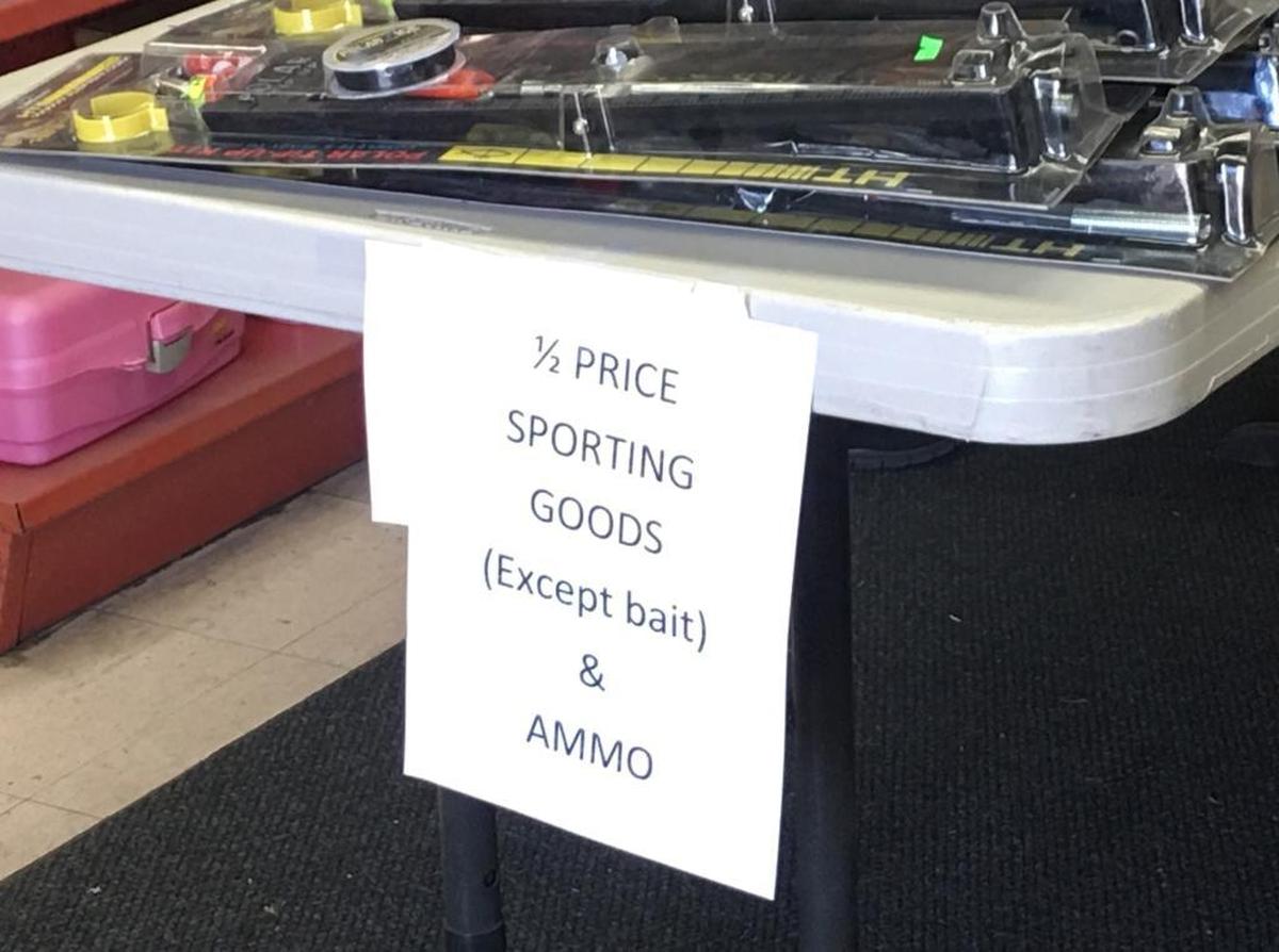 The going-out-of-business sale at Turner’s Sportsfair -- Boise’s only establishment selling fishing tackle and pouring drinks -- is very particular.
