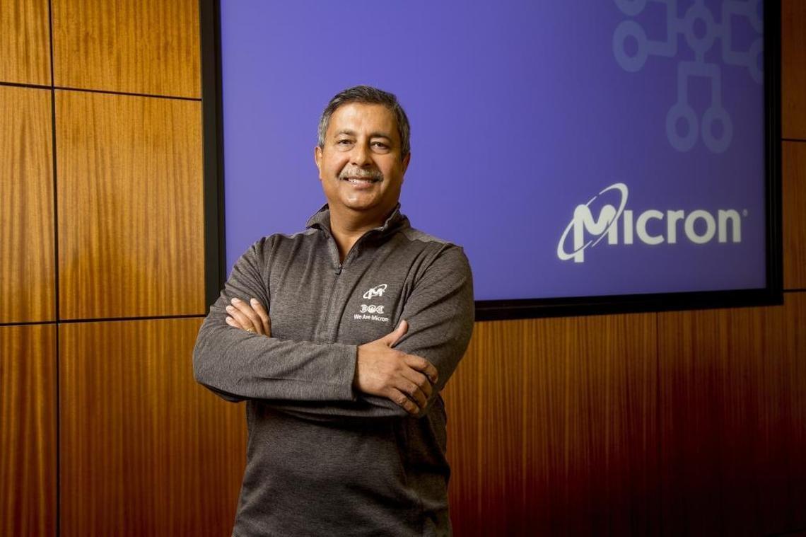 Micron Technology CEO Sanjay Mehrotra.