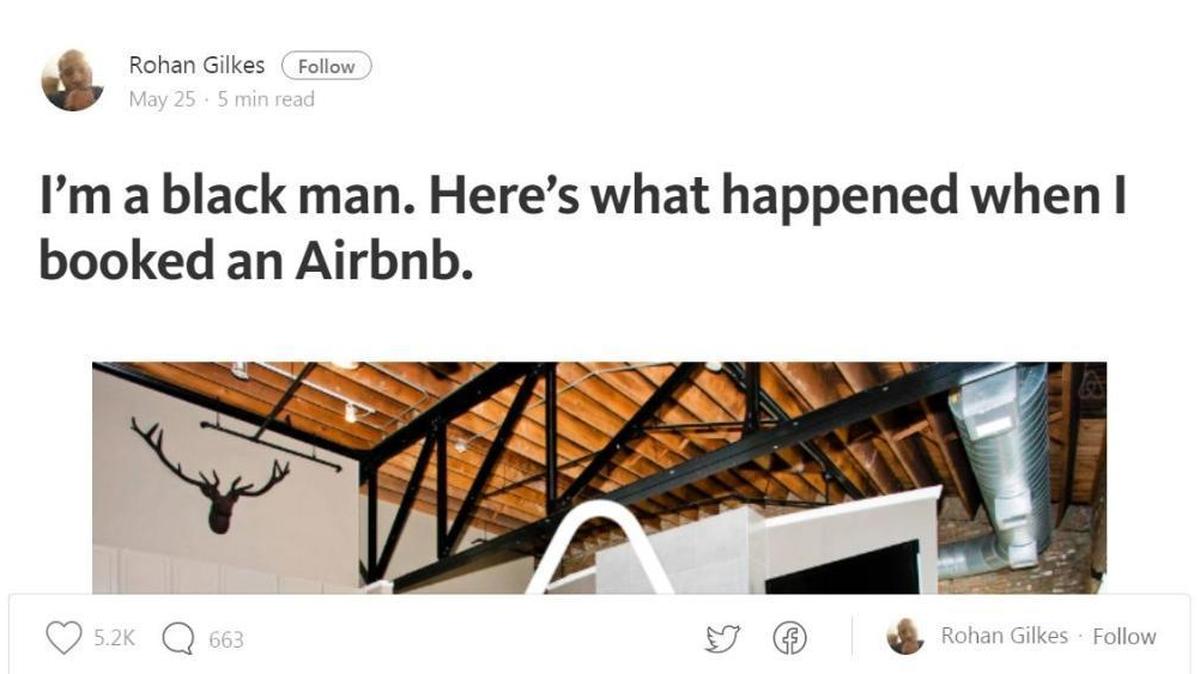 A medium.com post by Rohan Gilkes about his experience trying to book an Idaho cabin as a black man went viral. He says many Idahoans have since offered him a place to stay and wished him well in his trip to Garden Valley.