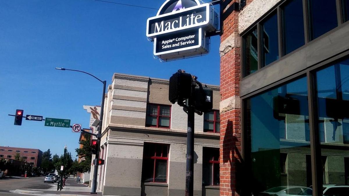 The MacLife store at 8th and Myrtle streets in Downtown Boise has closed.