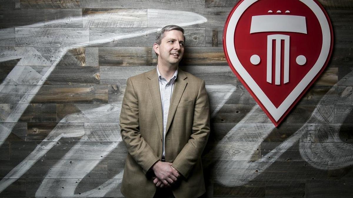 Truckstop.com CEO Paris Cole at the company's Boise office. Cole plans to stay on under Truckstop.com's new owners.