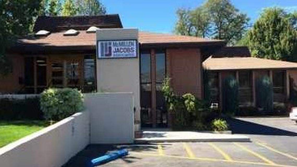 Agri Shore LLC plans to demolish this two-story office building along the Boise River at 1401 W. Shoreline Drive in Boise.