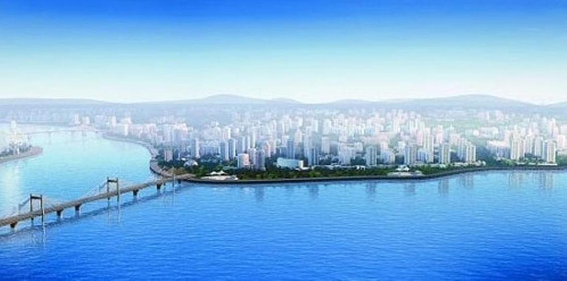 Jinjiang City in China’s Fujian Province, the home of Fujian Jinhua Integrated Circuit Co. Ltd., which is building a plant to build dynamic random-access memory.