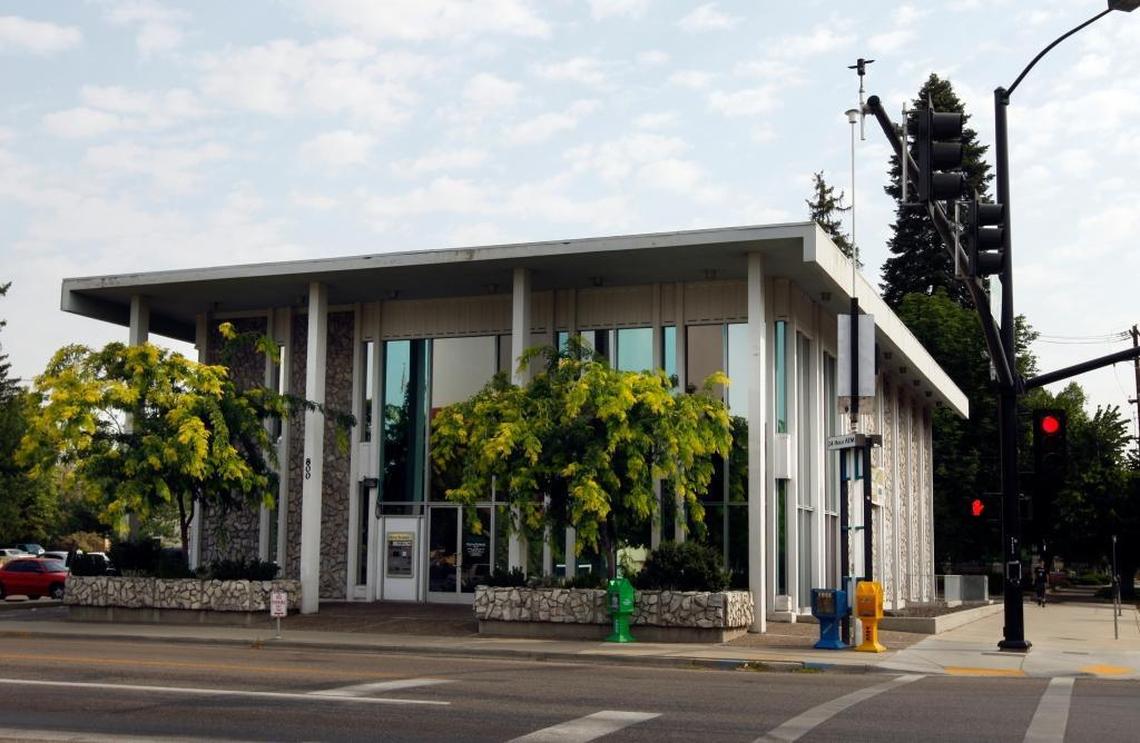 Swanby proposed demolishing the former Home Federal building on the northwest corner of Eighth and State streets, shown here, catty-corner from the Capitol.