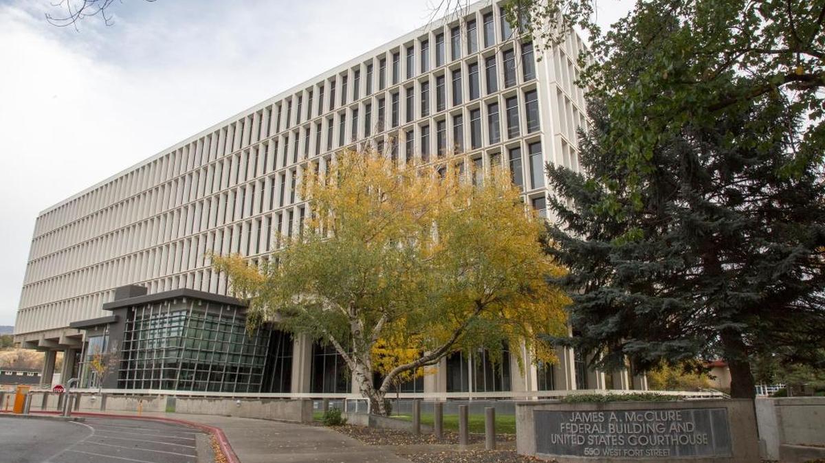 The James A. McClure Federal Building and U.S. Courthouse in Boise.