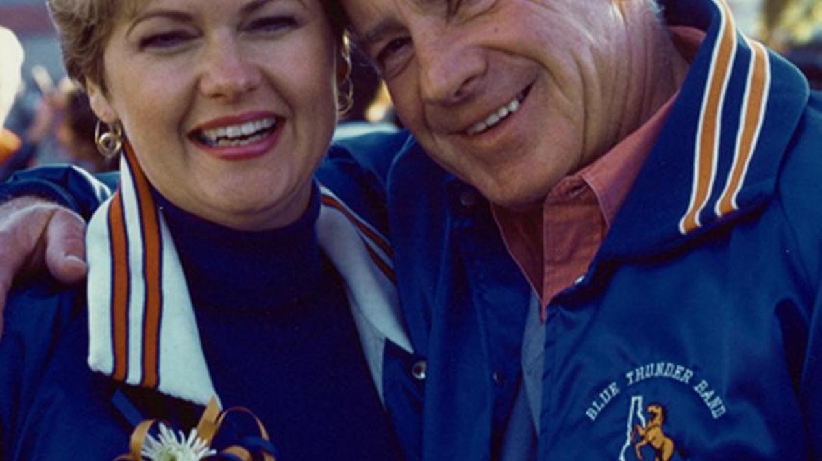 Keith and Catherine Stein in 2001.