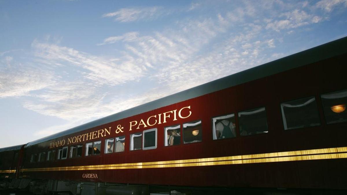 The Thunder Mountain Line offered sightseeing, themed and special rides of varying lengths throughout the year from the depot in Horseshoe Bend and the boarding station in Cascade.