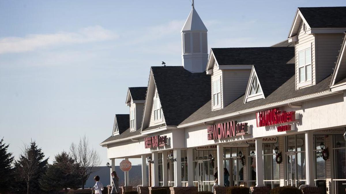 The Boise Factory Outlet mall, shown in December 2011.