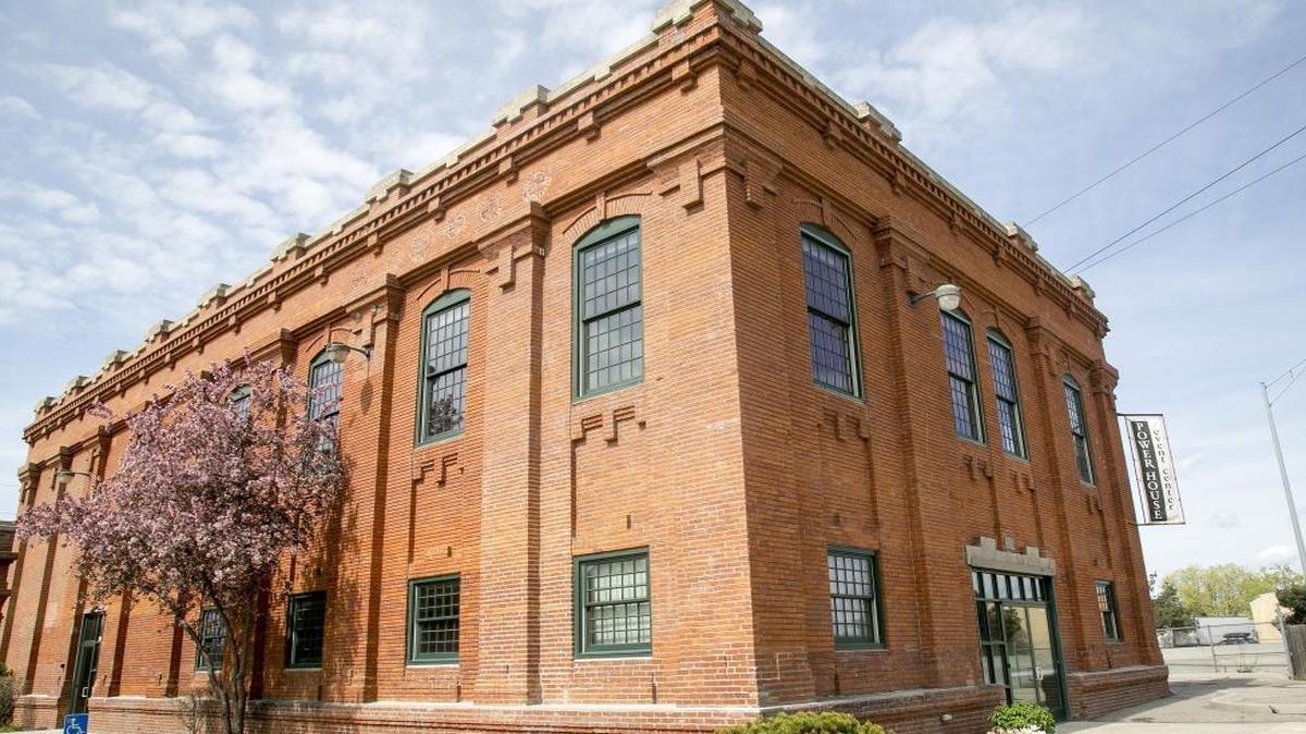 Exterior of the Powerhouse Events Center, which will become a real estate office, according to plans submitted to the city of Boise.