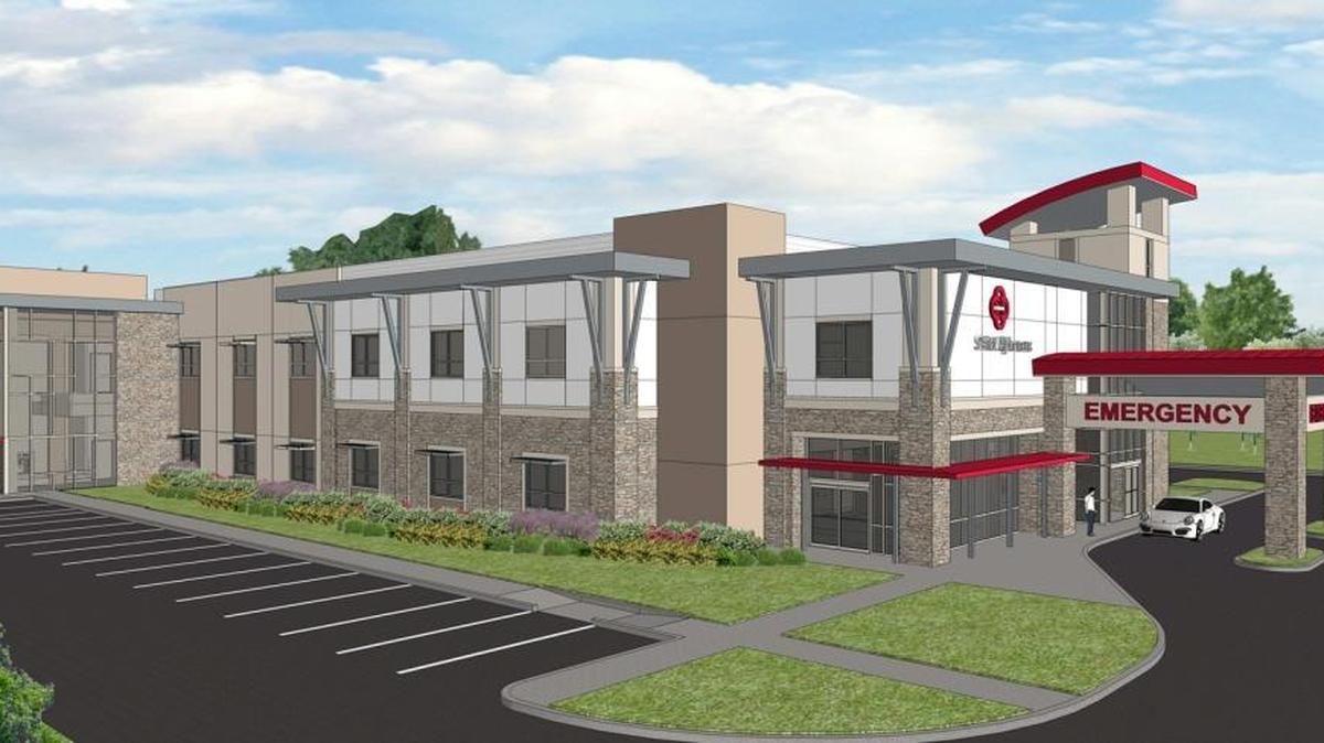 Rendering of the planned freestanding emergency room