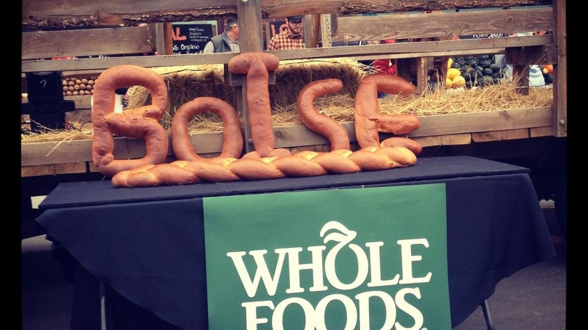 Whole Foods’ Boise store is among those with taprooms and table-service restaurants affected by a hack. This bakery display helped mark the store’s opening in 2012.