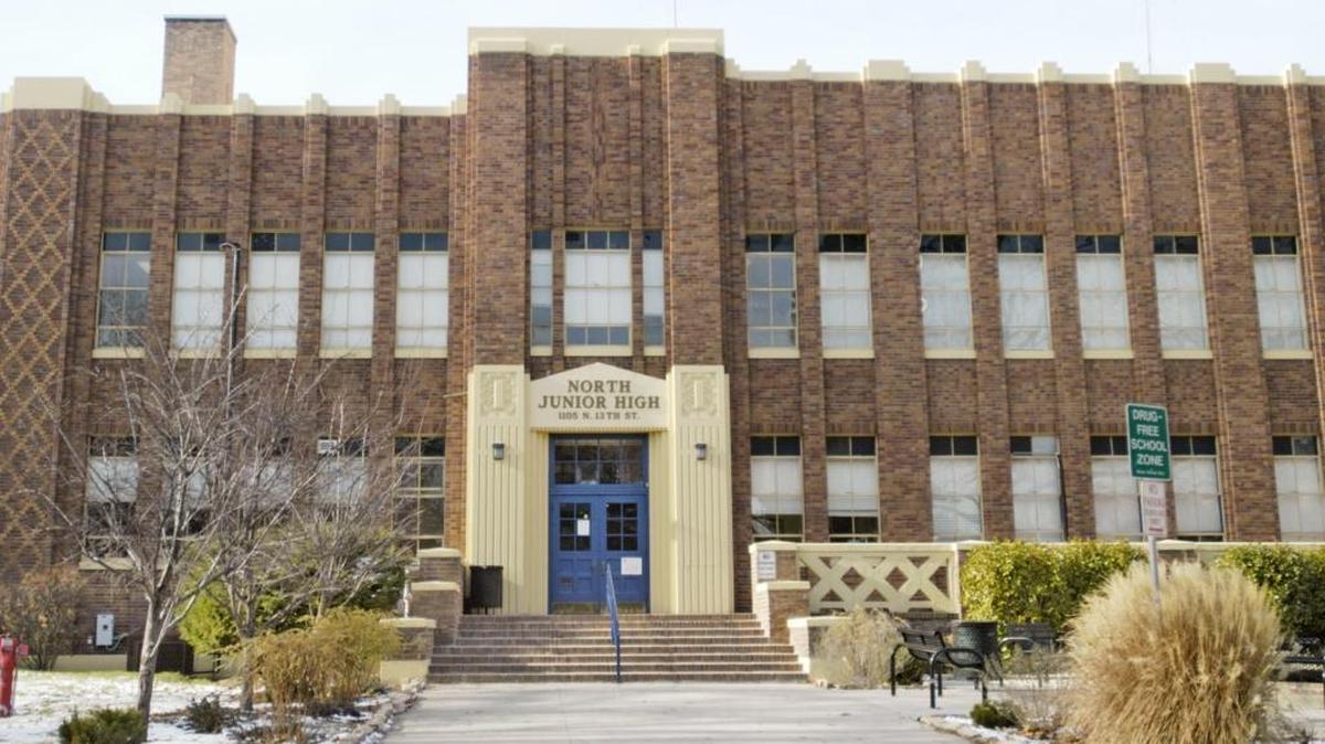 North Junior High had a tense moment this morning as a man acting strangely entered the cafeteria. Boise Police were called and arrested the man.