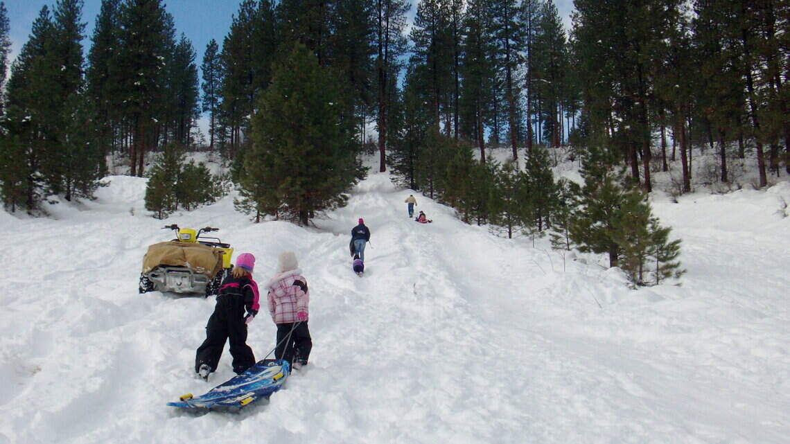 Snow is in the forecast for the Treasure Valley. Here’s where to tube or sled near Boise