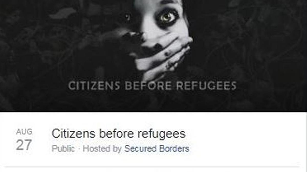 A screenshot of a cached Facebook page shows a canceled event set in Twin Falls, Idaho, that Facebook organizers confirmed was put together by Russian groups hoping to influence U.S. politics.