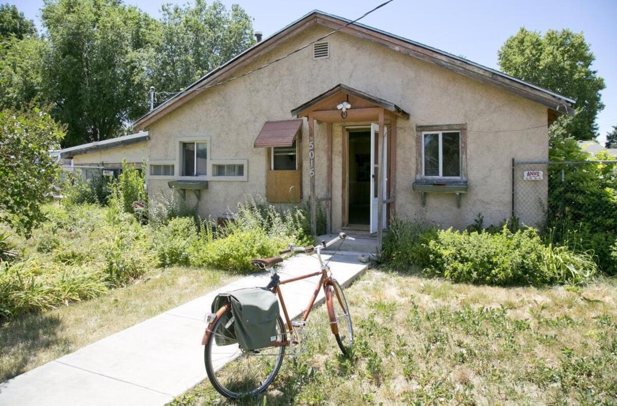 The former home where Idaho outsider artist James Castle lived will become a cultural interpretive center with gallery space, art studios and an artist residency. It sits at the corner of Eugene Street and Castle Drive.