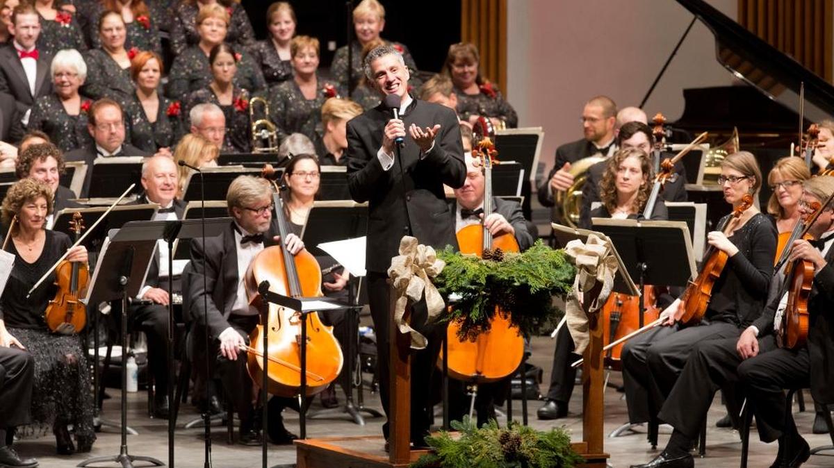 The Boise Philharmonic, shown here during a past Holiday Pops concert, is among the recipients of the largest grants from the Langroise fund at the Idaho Community Foundation.