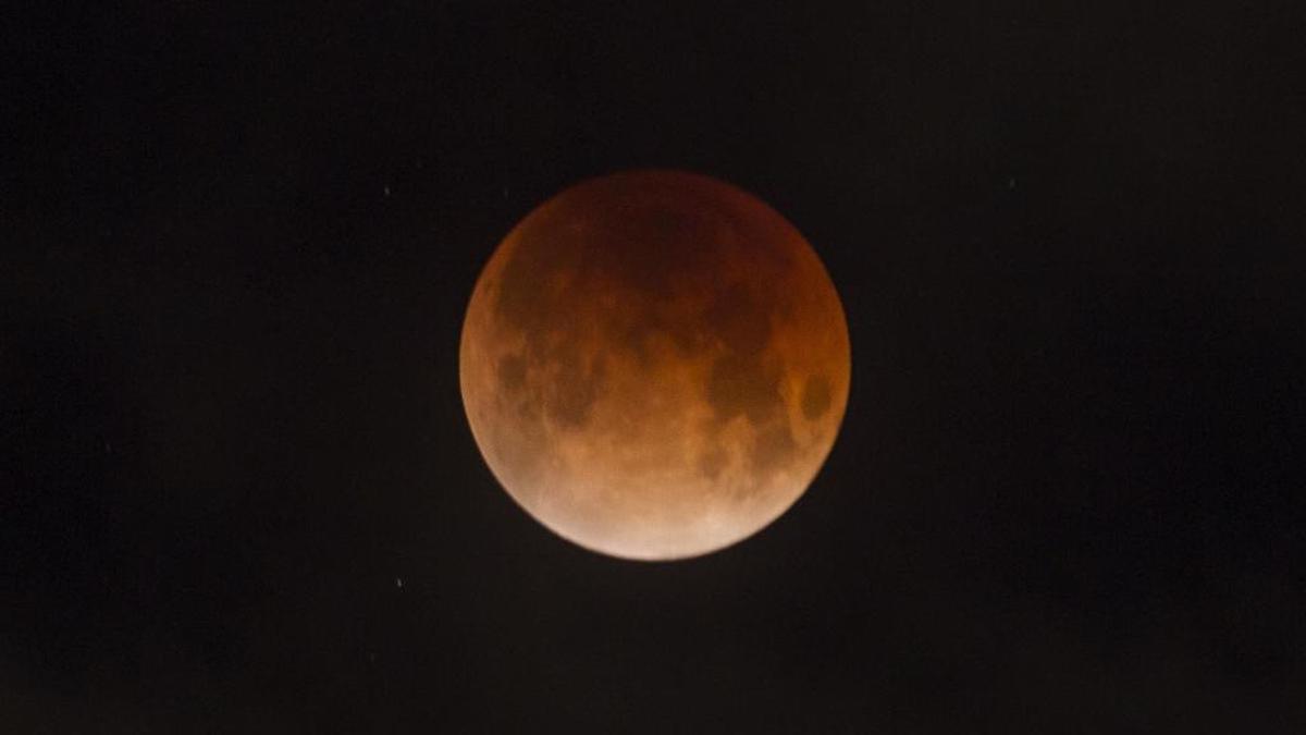The rare Super Blue Blood Moon could be seen over Boise for short time early Wednesday. Clouds prevented Treasure Valley residents from seeing the full lunar eclipse.