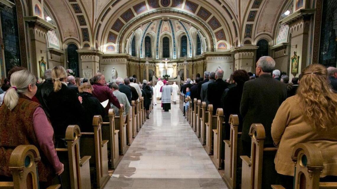 Priest accused of abuse leading mass at Catholic church in McCall, popular podcast says