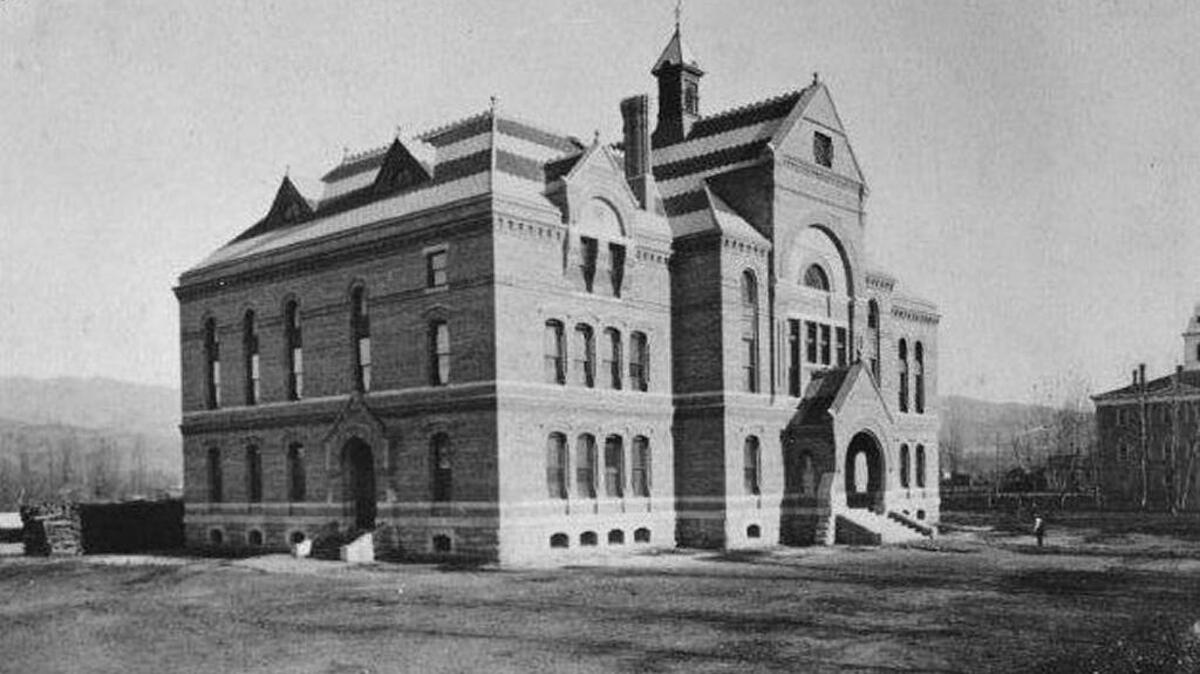 Idaho’s big new Territorial capitol building of the 1880s had no indoor plumbing