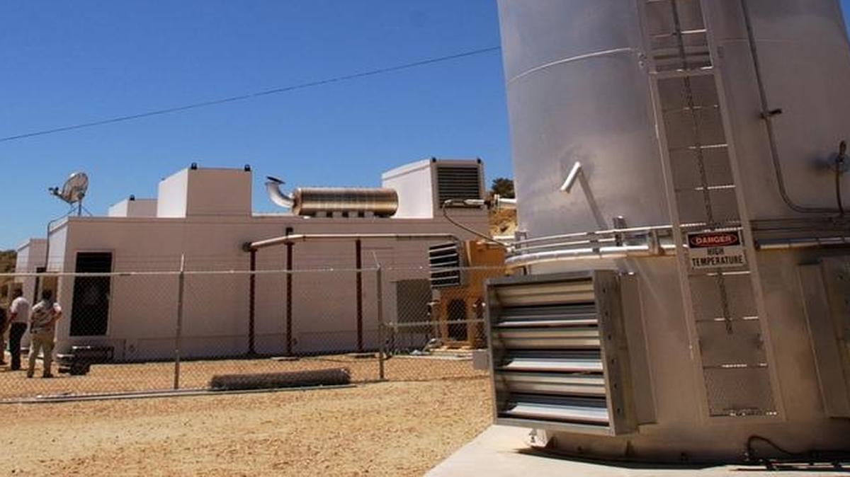 This plant, owned and operated by Fortistar at the Ada County landfill, uses methane gas, produced by decomposing trash, to generate electricity.