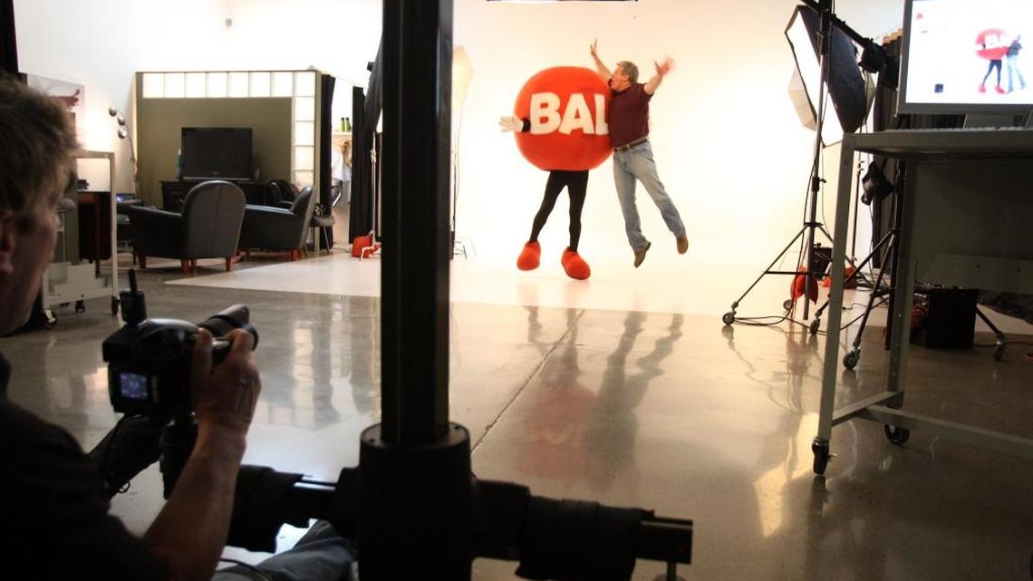 Tri-Digital Group photographer Greg Sims photographs an advertising campaign for the Idaho Lottery in 2011.