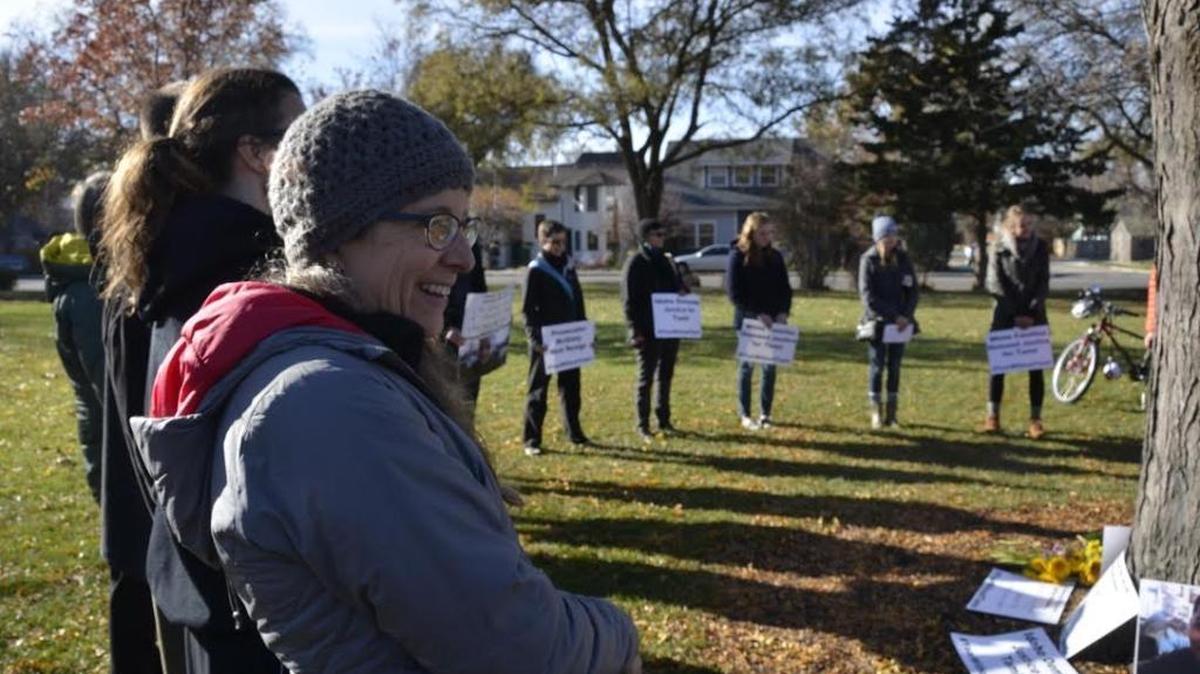 Deanah Messenger is one of the co-organizers of the new Idaho group, Anti-Racists of Idaho, and helped set up the Tamir Rice solidarity rally.