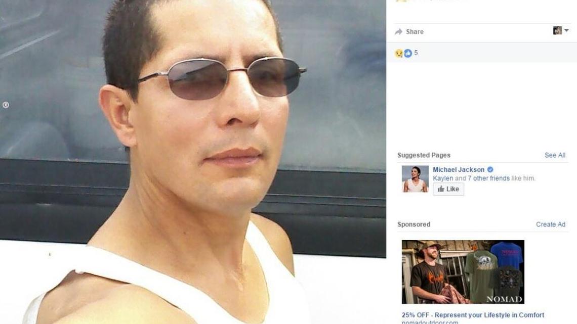 Noel Rodriguez, in a screen grab from his Facebook page