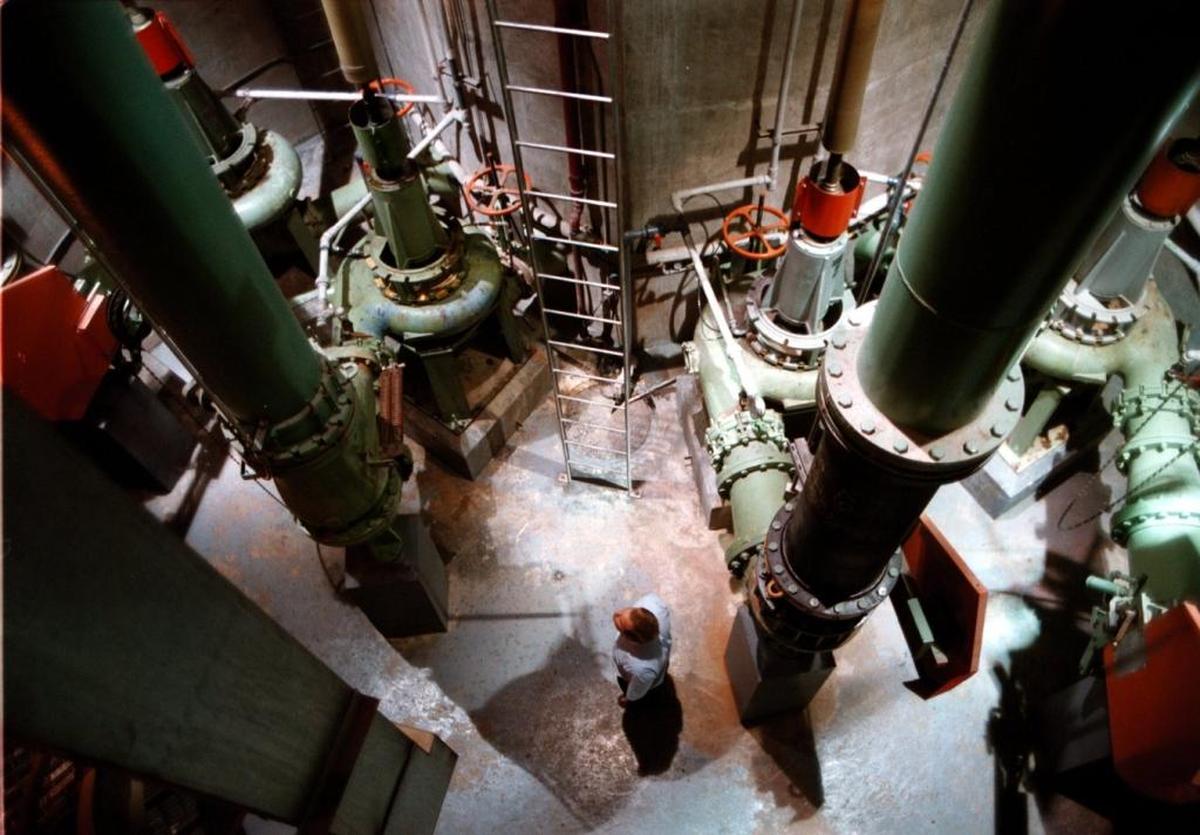 A wastewater treatment plant in West Boise. Garden City contracts with Boise to use its sewer system.