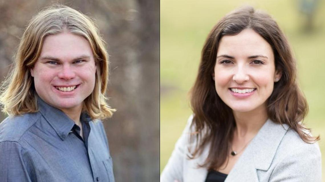 Erik Berg, left, and Diana Lachiondo