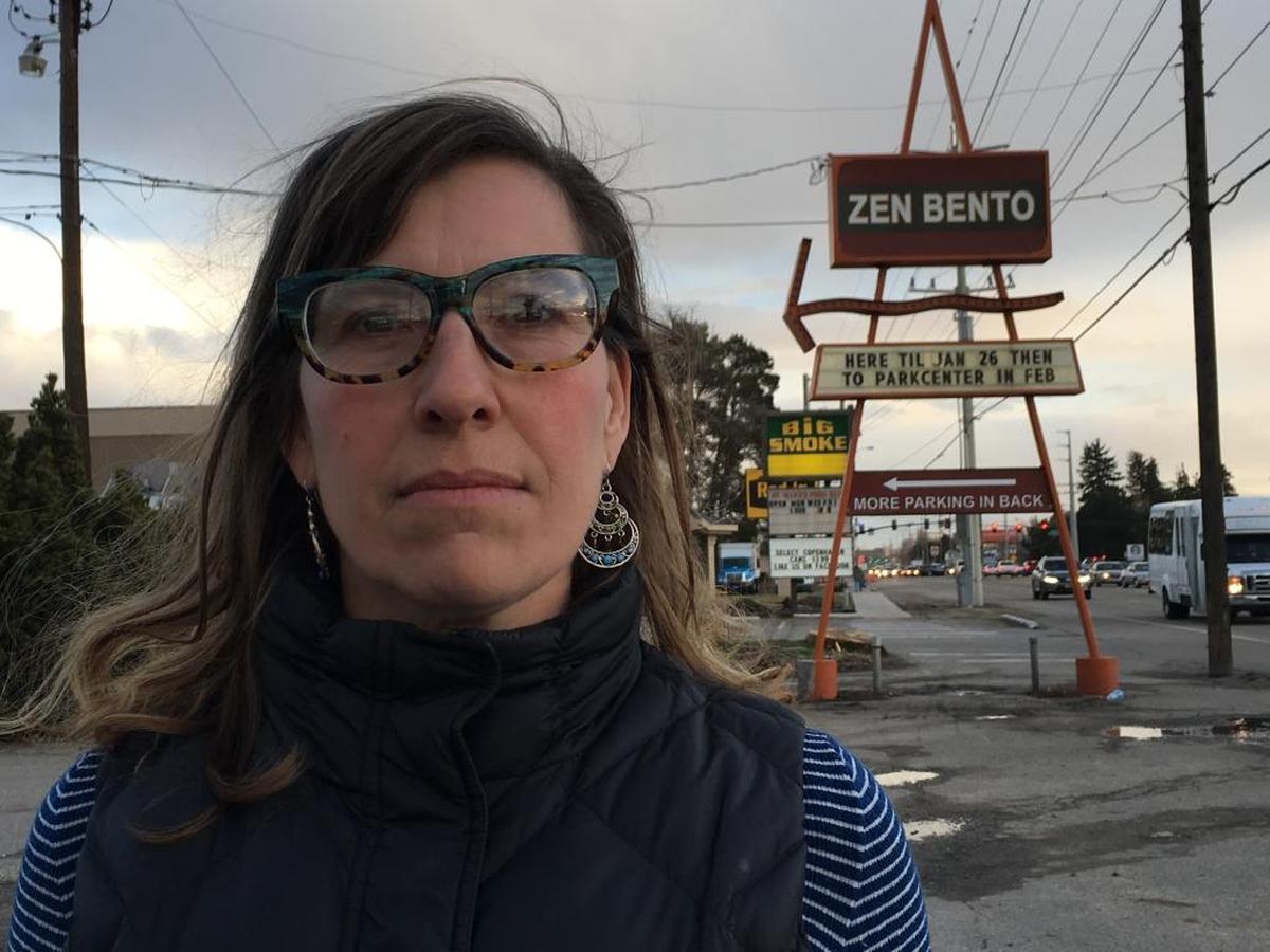 Lori Dicaire, founder of Vanishing Boise, said the loss of local businesses to development — like Zen Bento being forced to move because of the State Street widening effort — makes her worry about the future of her adopted city.