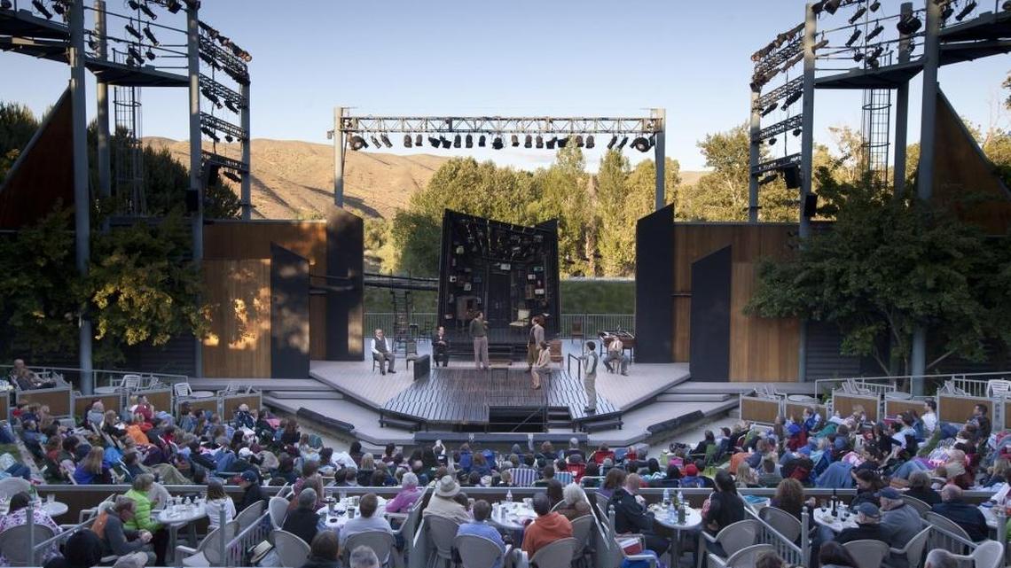 Idaho Shakespeare Festival's production of Agatha Christie’s “The Mousetrap,” performed June 10, 2012 at the festival’s amphitheater in East Boise.