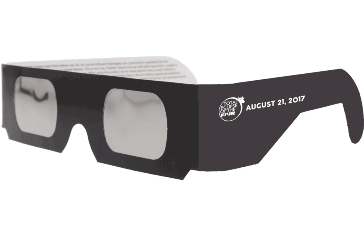 Get free eclipse glasses at the Western Idaho Fair.