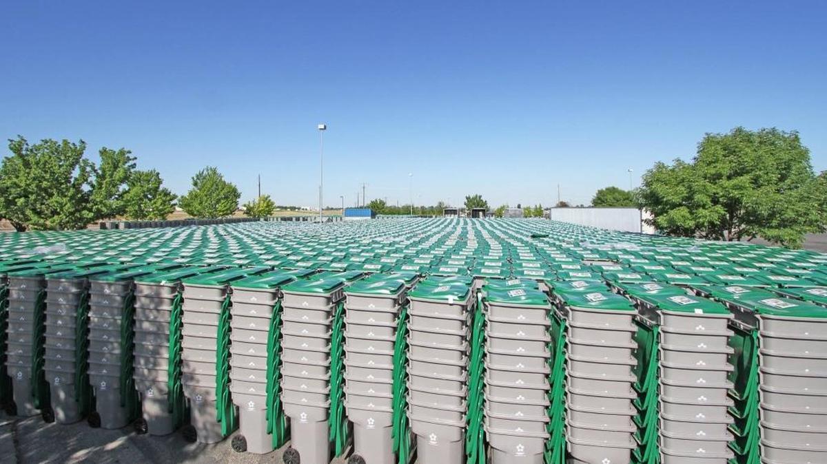 All of these compost carts — more than 70,000 — are headed to Boise homes.