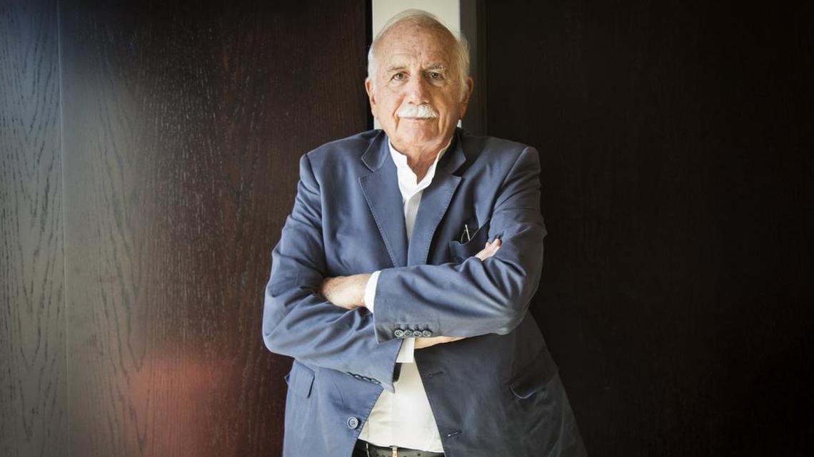 Architect Moshe Safdie visited Boise in September 2018 to talk about his design for a new main library.