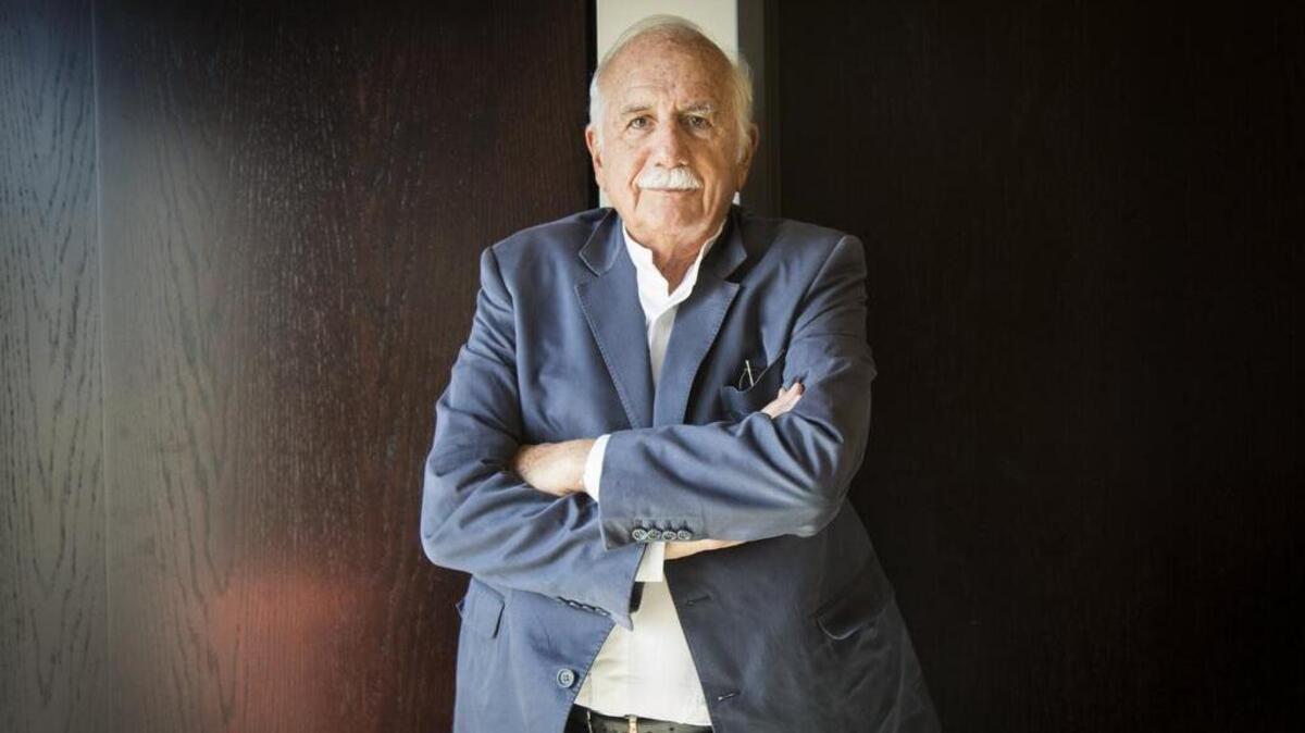 Architect Moshe Safdie visited Boise in September 2018 to talk about his design for a new main library.