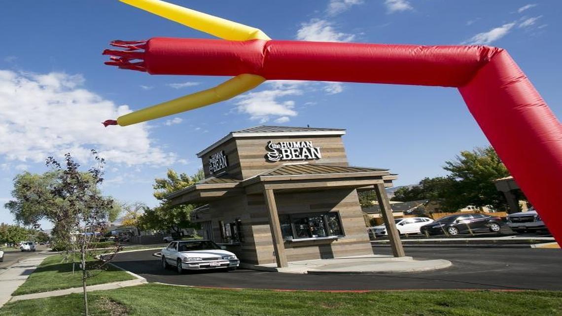 The newly remodeled The Human Bean Coffee Shop on S. Broadway Avenue.