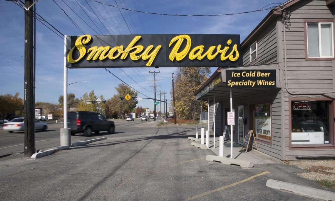 Longtime Boise business Smoky Davis was moved out of its State Street home to make way for a widening project.