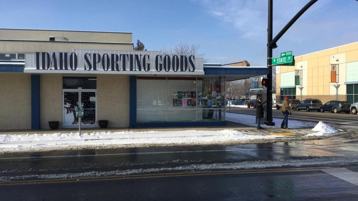 Capital City Development Corp. plans eventually to redevelop the former Idaho Sporting Goods property at 10th and State streets after buying it for $2.1 million.