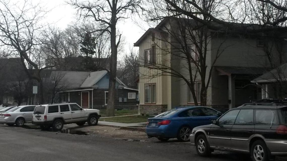 Parking perpendicular to the street in front of a handful of “duplexes” south and east of the Boise State University campus has raised concerns about whether these buildings meet the intent of the city’s design standards for duplexes.