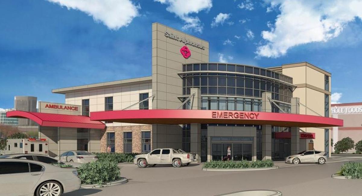 St. Alphonsus Health System planned a “neighborhood hospital” next to the Whole Foods store in Boise’s Central Addition neighborhood.