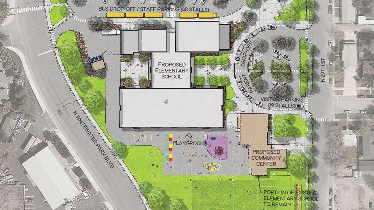 A group of appellants wants Boise School District to redesign its proposal for a new Whittier Elementary School in the West End.
